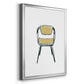 Take a Seat II - Modern Framed Canvas Print