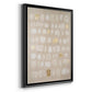 Embellished Cobblestone I - Modern Framed Canvas Print