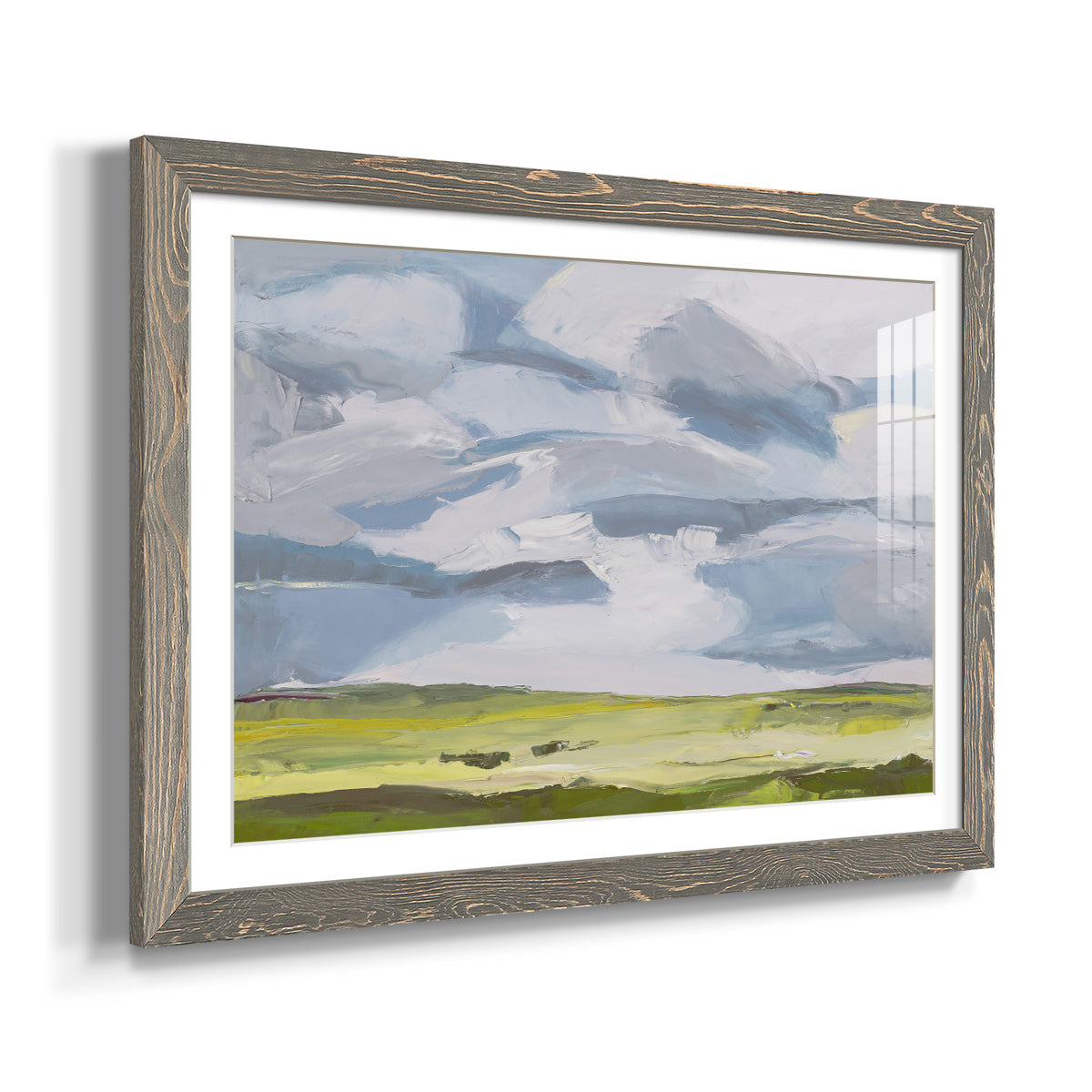 Lightbreak - Barnwood Framed Art Print
