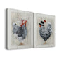 Sunday Best Hen Premium Gallery Wrapped Canvas - Ready to Hang