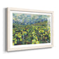 Yellow Grapevines Forever - Barnwood Framed Art Print