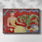 Michaella, 1943 - Floater Framed Canvas Print