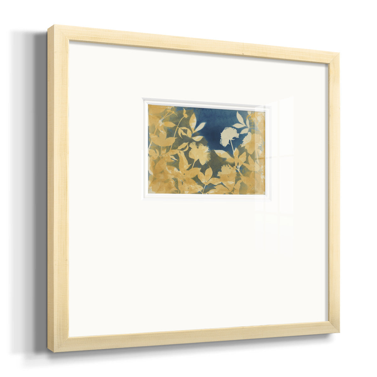 Peony Field Premium Framed Print Double Matboard