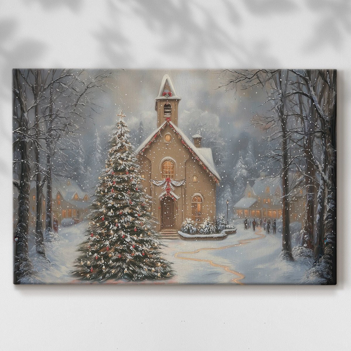 Quiet Skies Whisper - Canvas Art Print
