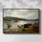 By the Water, 1876 - Floater Framed Canvas Print