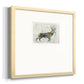 Deer Totem Premium Framed Print Double Matboard