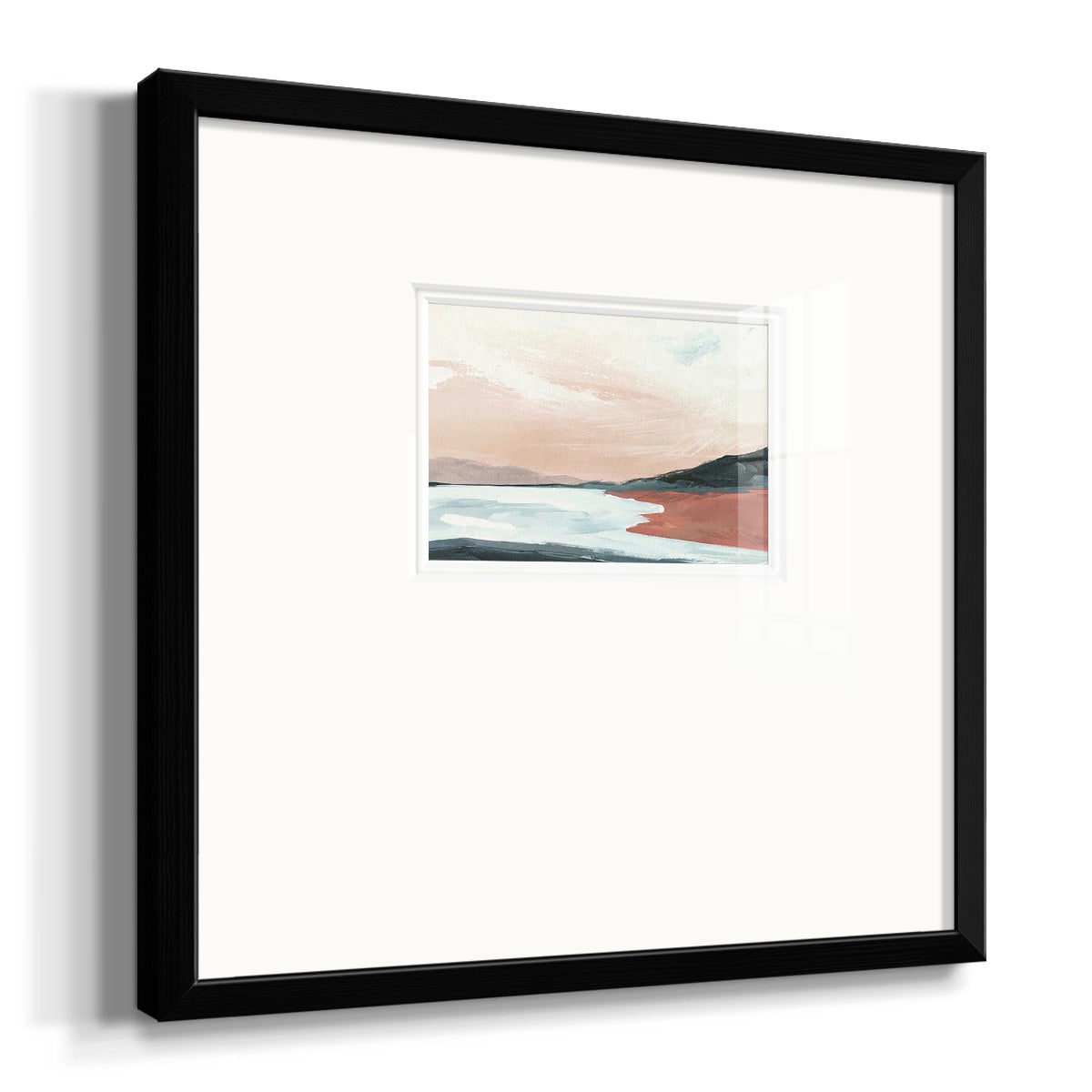 Paynes Coast II Premium Framed Print Double Matboard