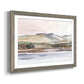 Autumn Mountain Valley I - Barnwood Framed Art Print
