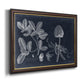 Foliage on Navy II Premium Framed Canvas- Ready to Hang