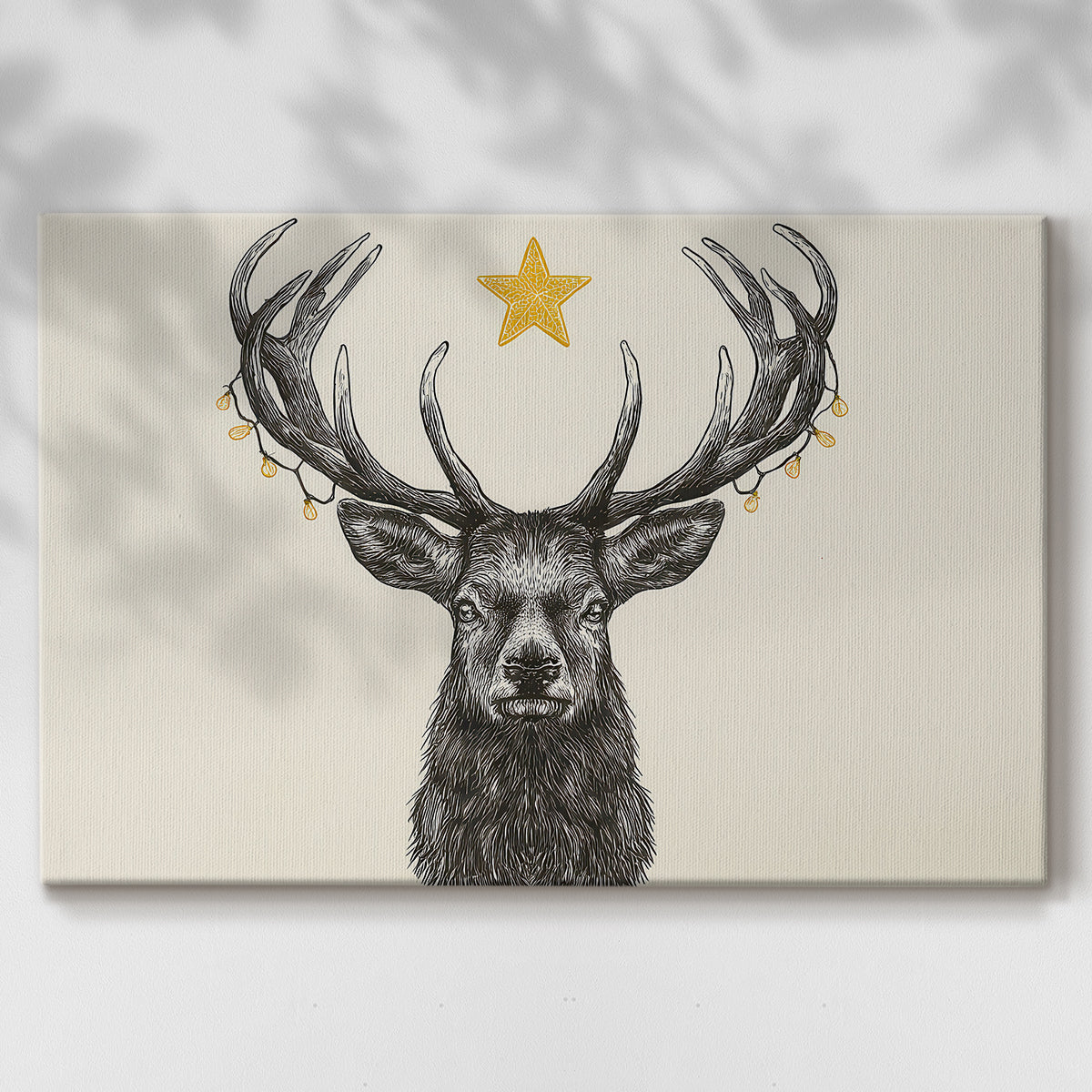 Frostlit Serenade - Canvas Art Print