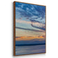 Cloud Variations - Framed Premium Gallery Wrapped Canvas L Frame - Ready to Hang