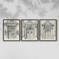 Landscape Study Series V - Restickable Framed Art Set