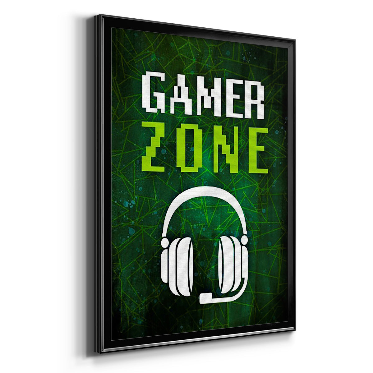 It's Game On IV - Modern Framed Canvas Print