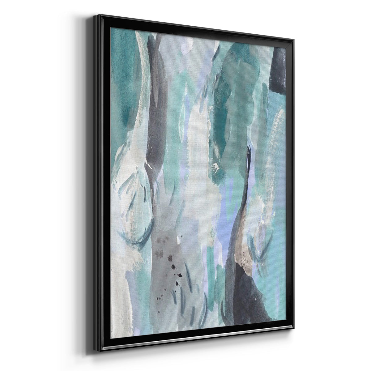 Ocean Crush I - Modern Framed Canvas Print