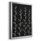 Ivory Vines I - Modern Framed Canvas Print