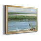 Wading at Dusk Premium Classic Framed Canvas - Ready to Hang