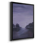 Amethyst Moonlight II - Modern Framed Canvas Print