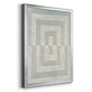 Inner Hall II - Modern Framed Canvas Print