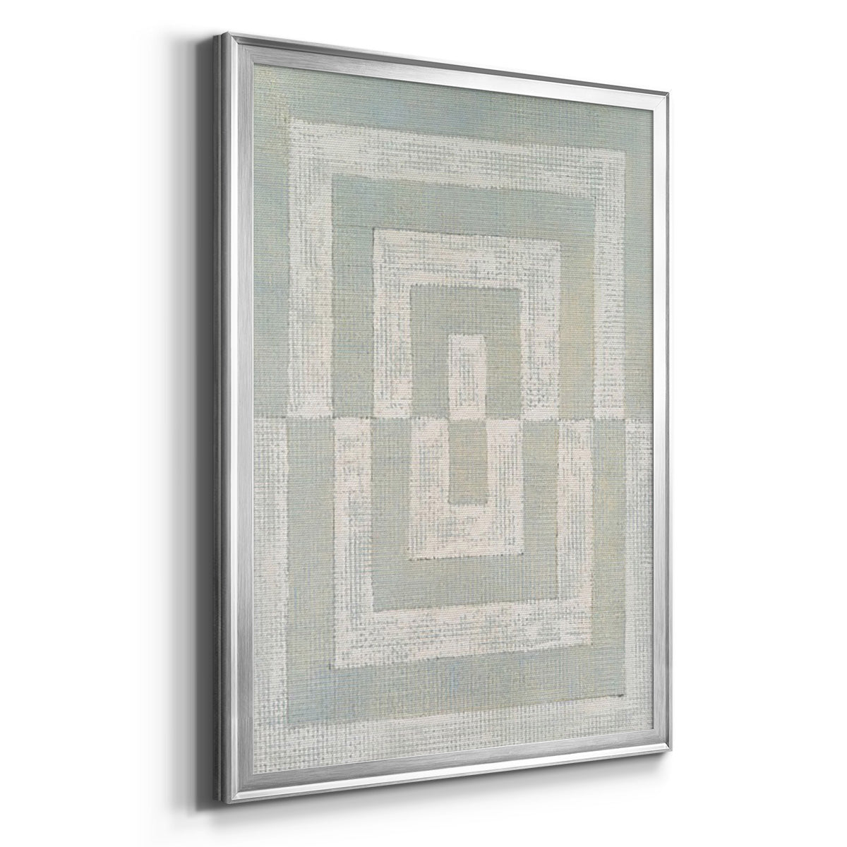 Inner Hall II - Modern Framed Canvas Print