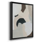 Shifting Neutrals I - Modern Framed Canvas Print