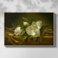 Magnolias on Gold Velvet Cloth, c. 1888-1890 - Floater Framed Canvas Print