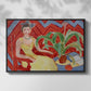Michaella, 1943 - Floater Framed Canvas Print
