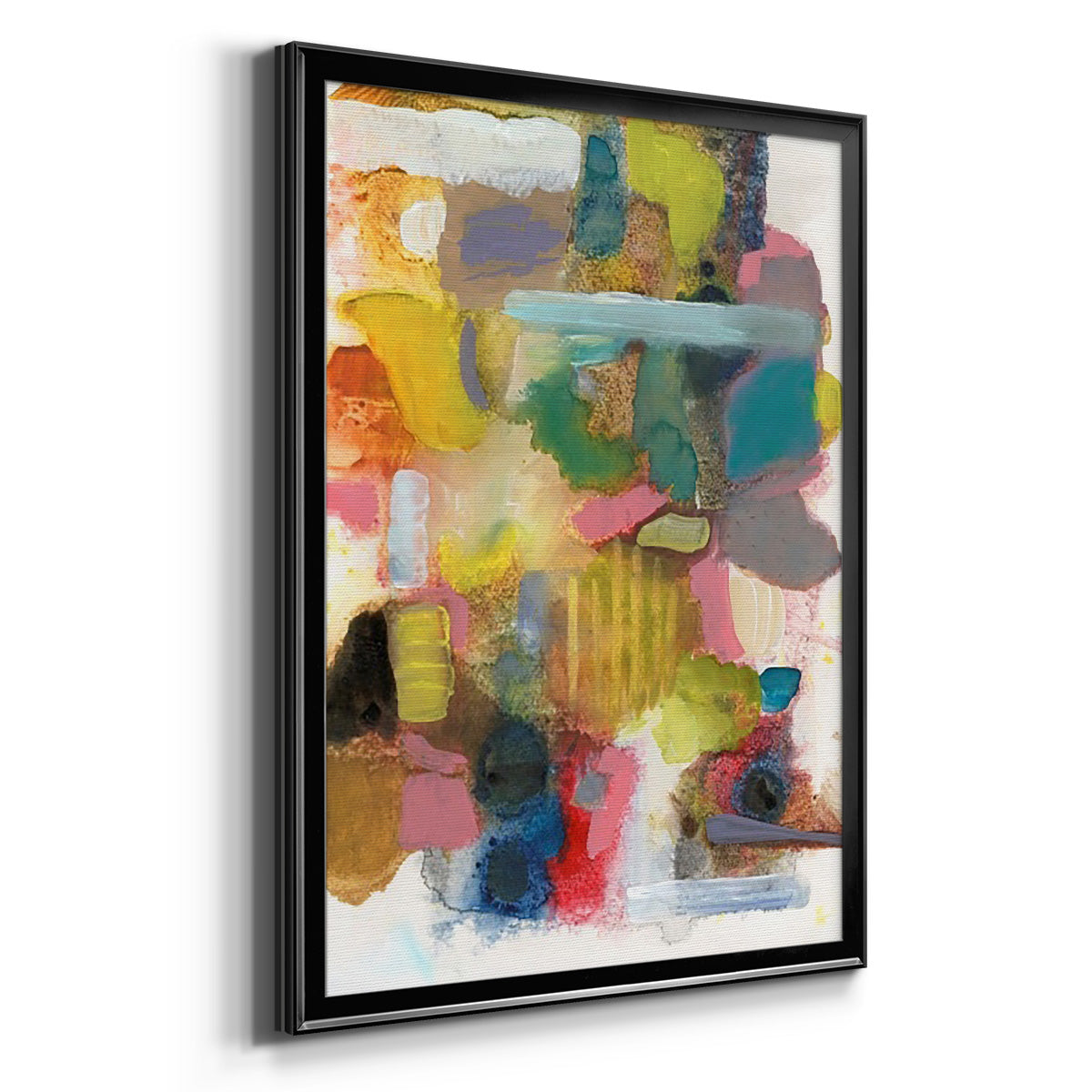 Everything at Once II - Modern Framed Canvas Print