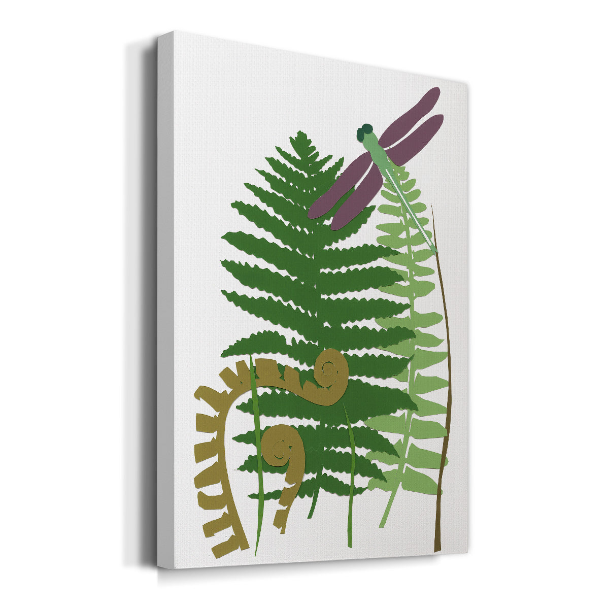 Fern Fantasy Garden II - Canvas Art Print