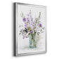 Purple Passion II - Modern Framed Canvas Print