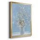 Cherry Blossom Arrangement - Modern Framed Canvas Print