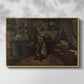 Interior, c. 1865-1870 - Floater Framed Canvas Print