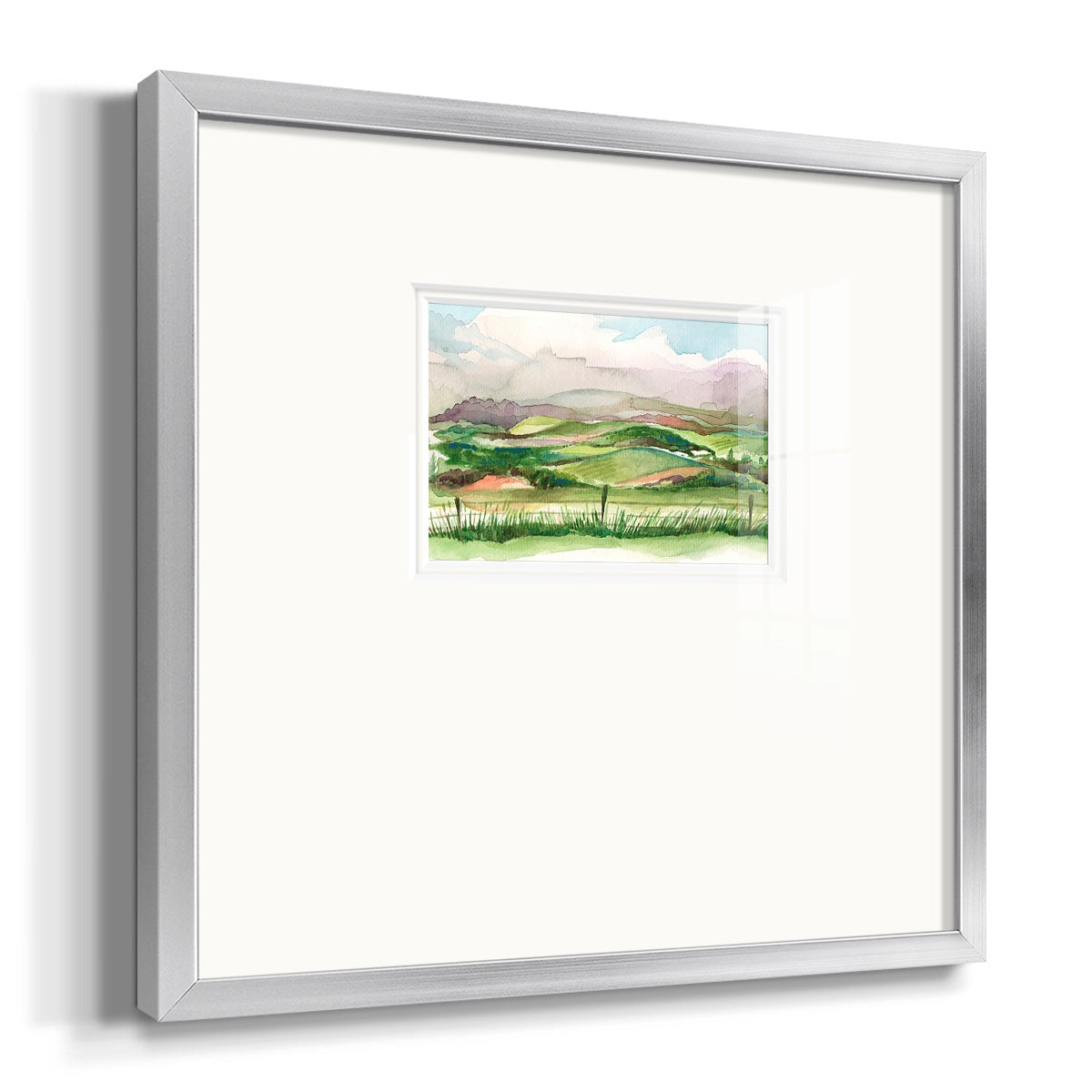 Bennachie Rain II Premium Framed Print Double Matboard