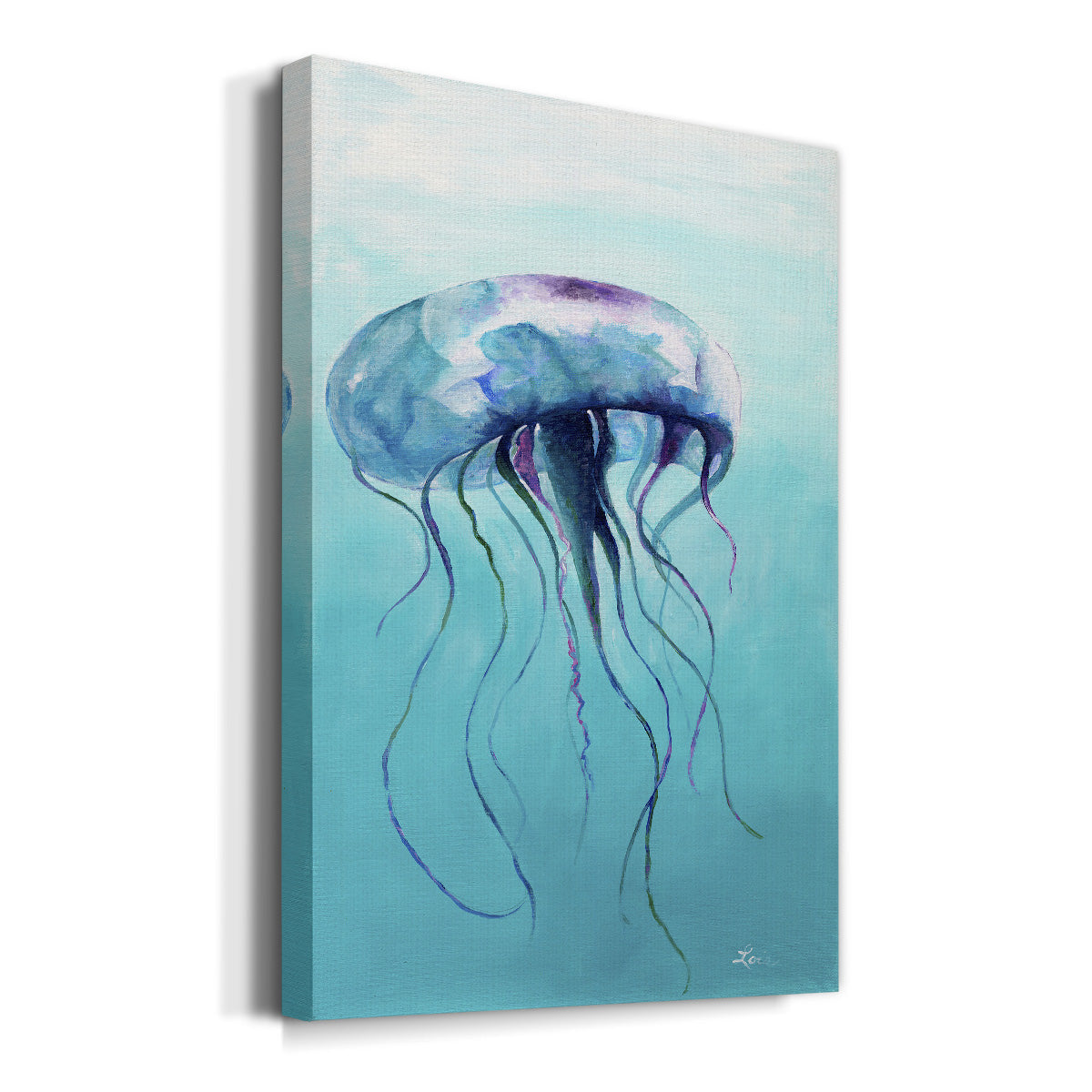 Jelly Fish - Canvas Art Print