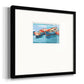 Primary Boats I Premium Framed Print Double Matboard