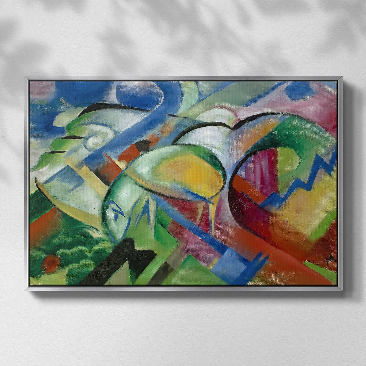 The Sheep, c. 1913-1914 - Floater Framed Canvas Print