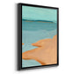 Out on the Sandbar III - Modern Framed Canvas Print