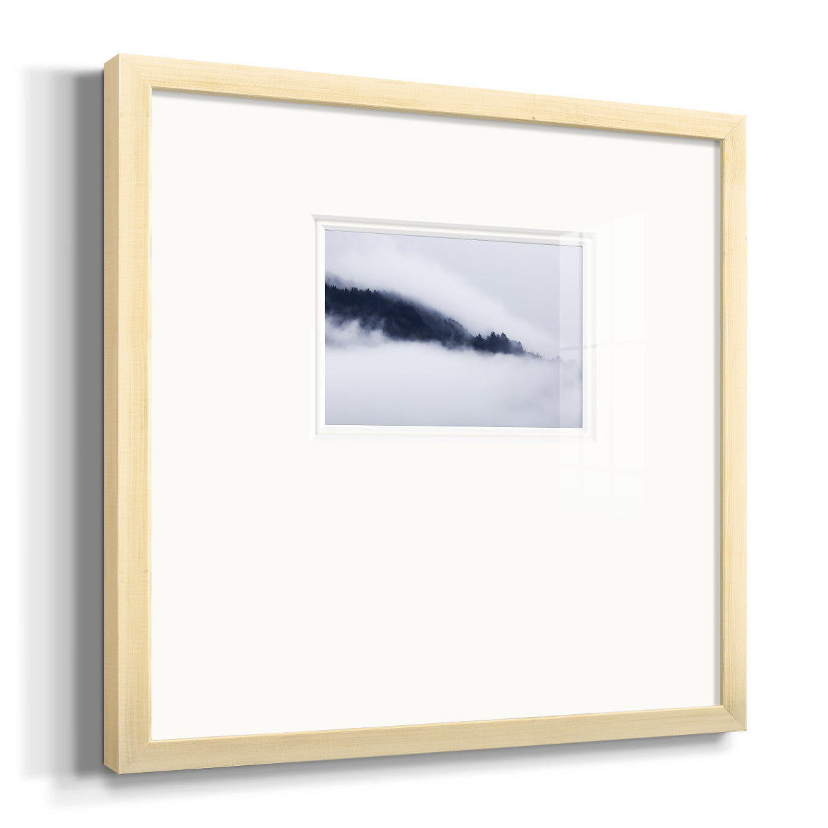 In the Clouds Premium Framed Print Double Matboard