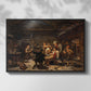 The Return of the Bear Hunter, 1856 - Floater Framed Canvas Print