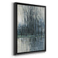 Morning Drizzle II - Modern Framed Canvas Print