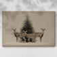 Tinsel-Gold Village at Dusk - Canvas Art Print