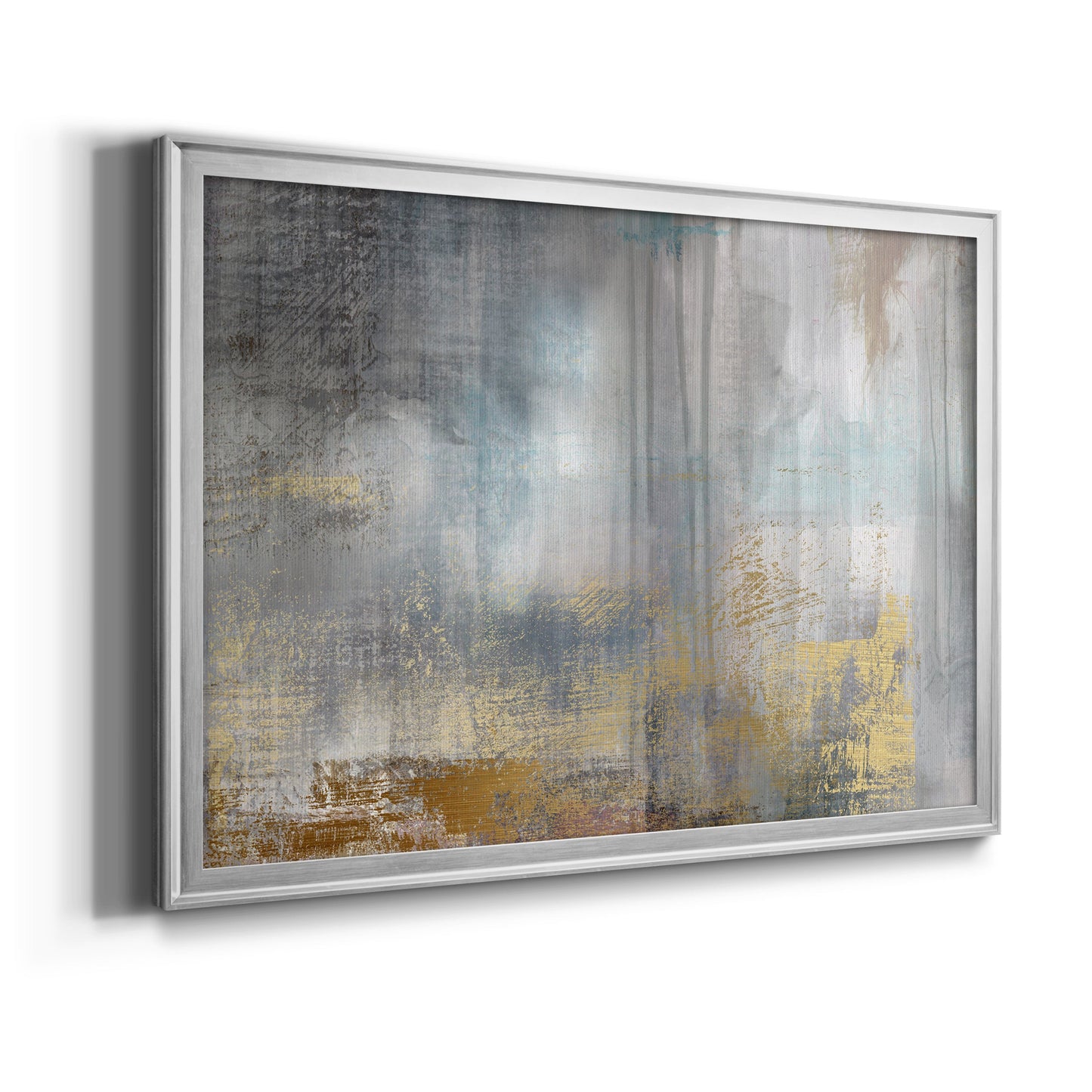 Misty Sky II Revisit - Modern Framed Canvas Print