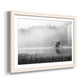 Island Fog - Barnwood Framed Art Print