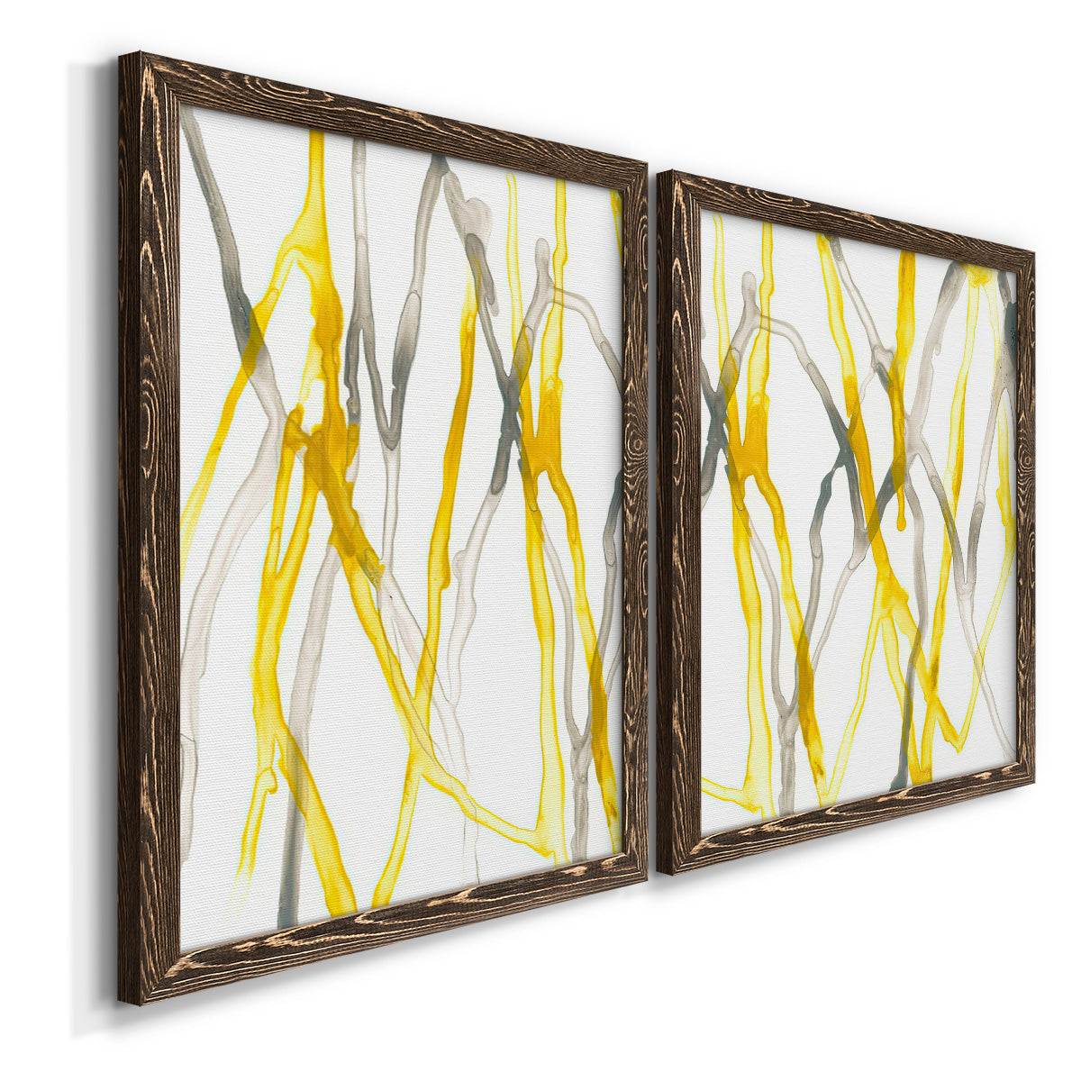 Runnel XIX - Premium Framed Canvas 2 Piece Set - Ready to Hang