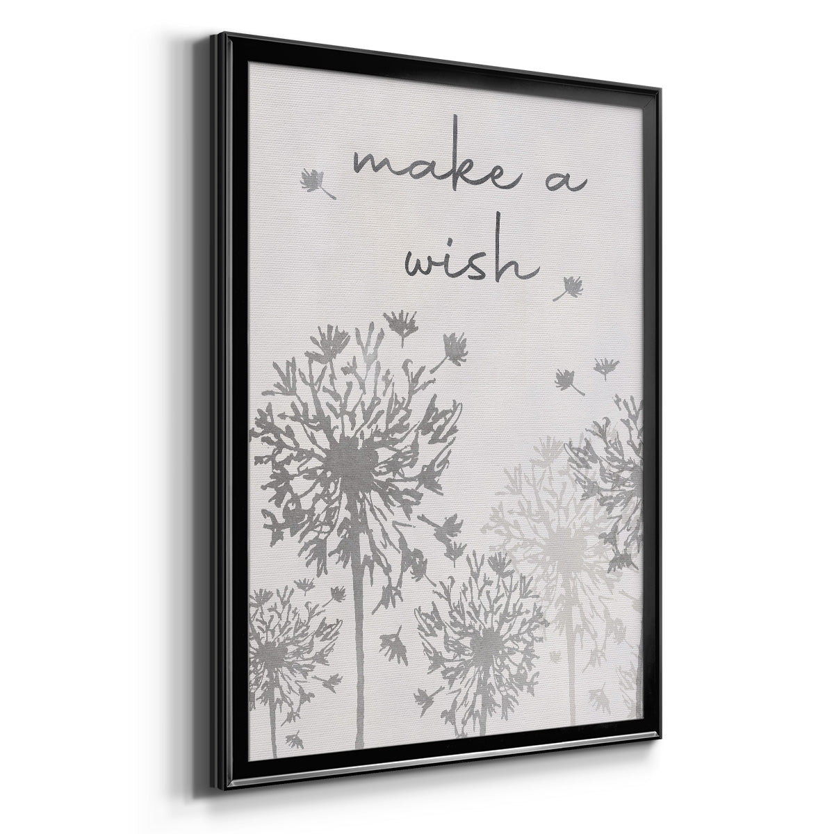 Make A Wish - Modern Framed Canvas Print
