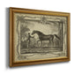 Distinguished Horses IV Premium Framed Canvas- Ready to Hang