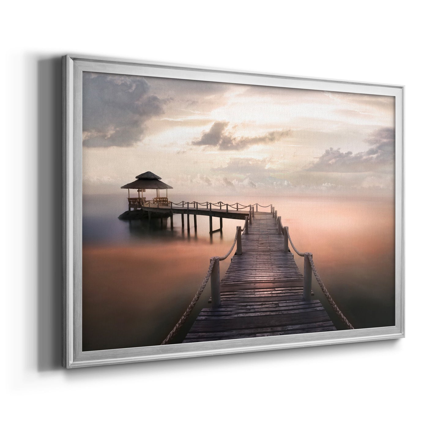 Early Morning Maldives Premium Classic Framed Canvas - Ready to Hang