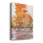 Watercolor Treeline Sketch II Premium Gallery Wrapped Canvas - Ready to Hang