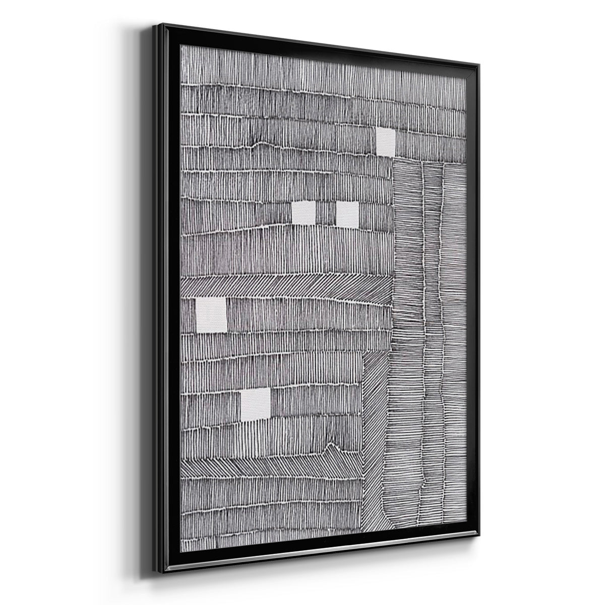 Tedious II - Modern Framed Canvas Print