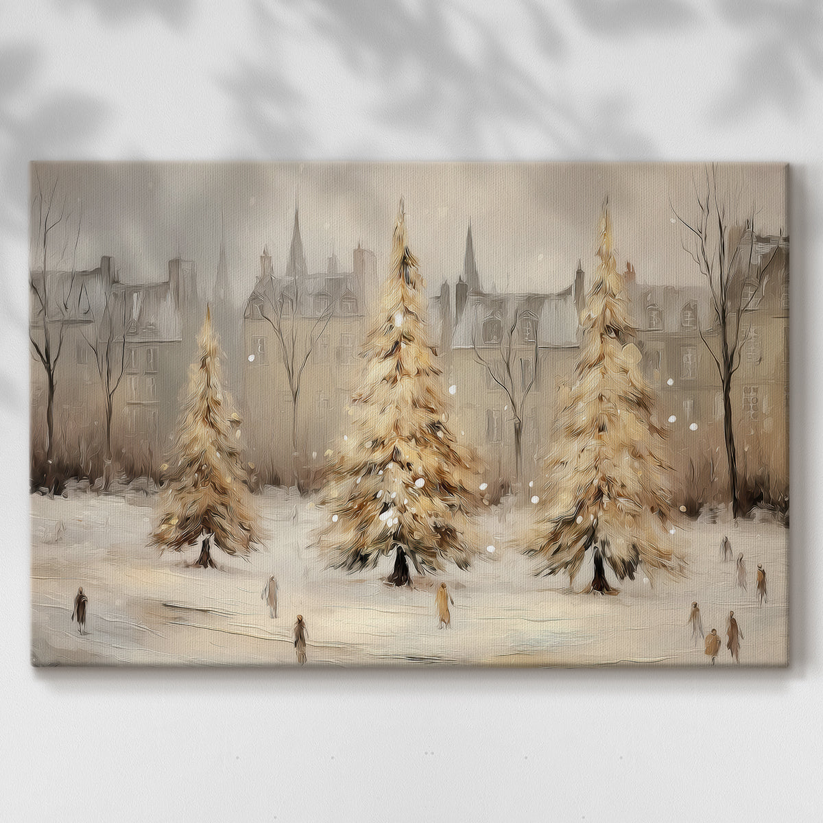 Midnight of Golden Dusk - Canvas Art Print