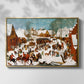 Massacre of the Innocents, c. 1565-1567 - Floater Framed Canvas Print